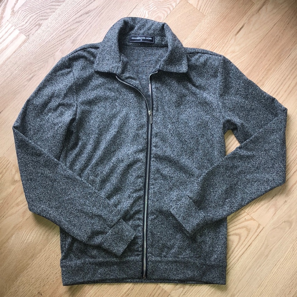 MANIÈRE DE VOIR ZIP UP SWEATER